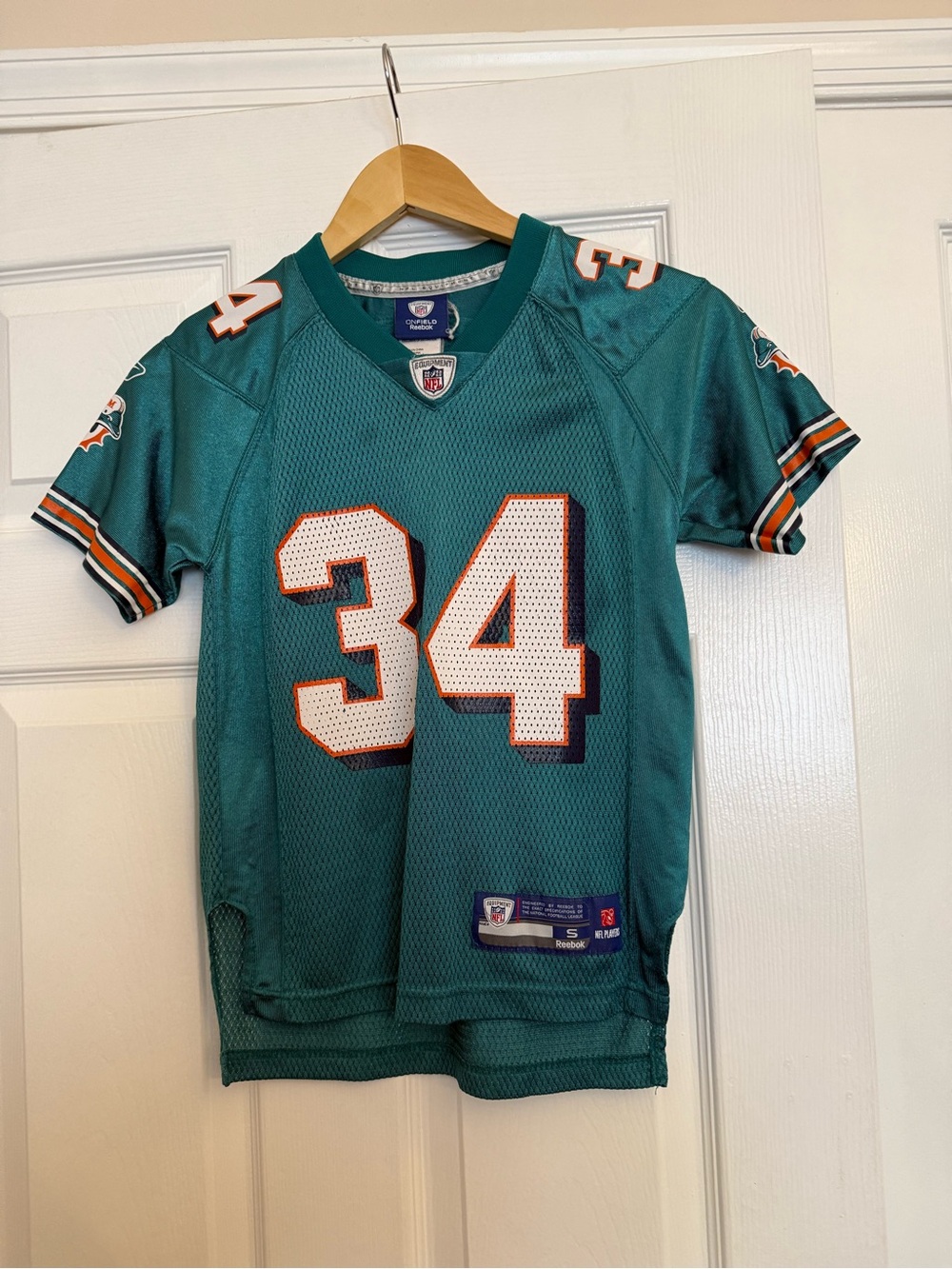 Reebok Teal NFL Mesh Jersey - Small